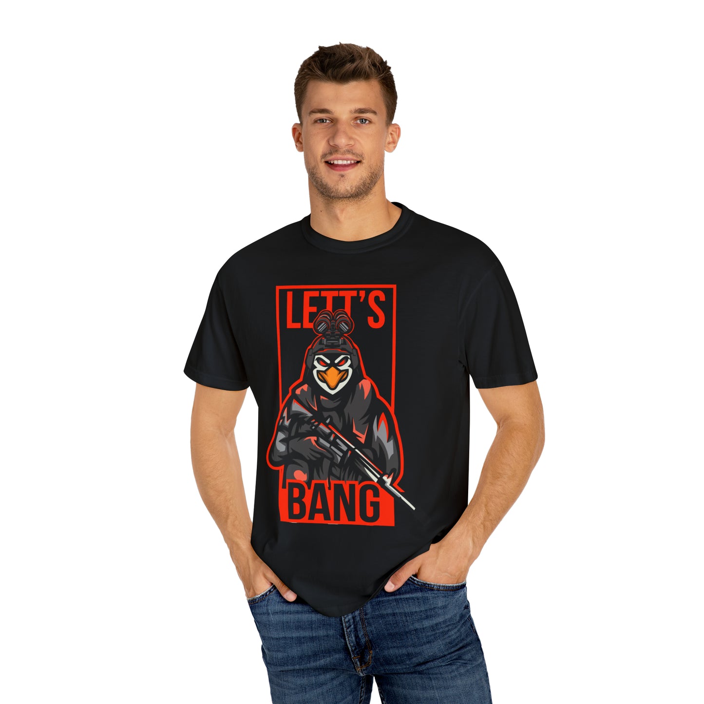 LETTS BANG  T-shirt