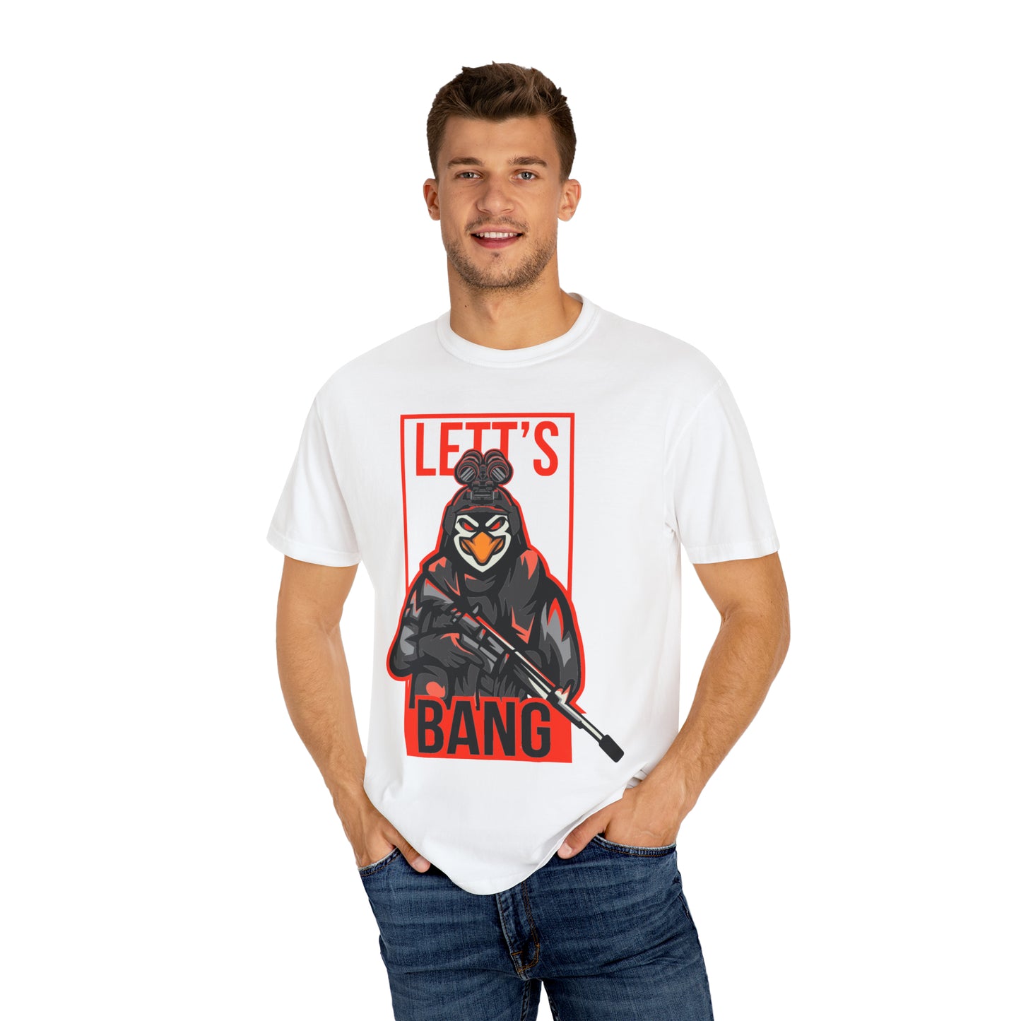 LETTS BANG  T-shirt